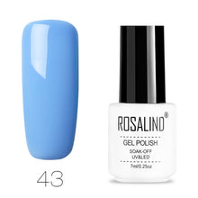 Load image into Gallery viewer, ROSALIND Gel Nail Polish Semi Permanent Nail Art Base And Top Coat Hybrid Varnishes All For Manicure Gel Lacquer Polish Primer