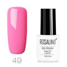 Load image into Gallery viewer, ROSALIND Gel Nail Polish Semi Permanent Nail Art Base And Top Coat Hybrid Varnishes All For Manicure Gel Lacquer Polish Primer