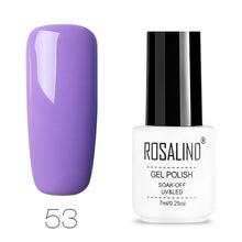 Load image into Gallery viewer, ROSALIND Gel Nail Polish Semi Permanent Nail Art Base And Top Coat Hybrid Varnishes All For Manicure Gel Lacquer Polish Primer