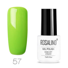 Load image into Gallery viewer, ROSALIND Gel Nail Polish Semi Permanent Nail Art Base And Top Coat Hybrid Varnishes All For Manicure Gel Lacquer Polish Primer