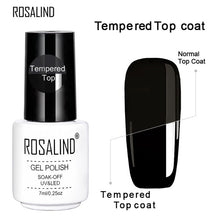 Load image into Gallery viewer, ROSALIND Gel Nail Polish Semi Permanent Nail Art Base And Top Coat Hybrid Varnishes All For Manicure Gel Lacquer Polish Primer