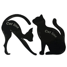 Load image into Gallery viewer, 2Pcs/set Cat Eye Eyeliner Stencils Cat Line Pro Eye Liner Makeup Tool Eyeliner Stencils Models Template Shaper Tool Women