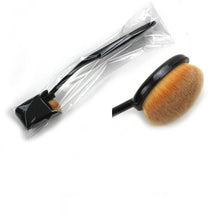 Load image into Gallery viewer, Professional Makeup Brush 4 Models Toothbrush Oval Shape Conceler Foundation Blush Women Makeup Brushes with Case Cosmetic Tools