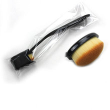 Load image into Gallery viewer, Professional Makeup Brush 4 Models Toothbrush Oval Shape Conceler Foundation Blush Women Makeup Brushes with Case Cosmetic Tools
