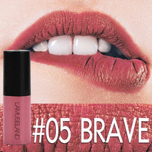 Load image into Gallery viewer, 12 Colors Nude Lip Gloss Waterproof Velvet Red Lips Tint Long-Lasting Matte Liquid Lipgloss Blusher Moisturizing Makeup TSLM1