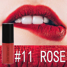 Load image into Gallery viewer, 12 Colors Nude Lip Gloss Waterproof Velvet Red Lips Tint Long-Lasting Matte Liquid Lipgloss Blusher Moisturizing Makeup TSLM1