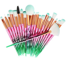 Load image into Gallery viewer, 20Pcs Diamond Makeup Brushes Set Powder Foundation Blush Blending Eye shadow Lip Cosmetic Beauty Make Up Brush Pincel Maquiagem