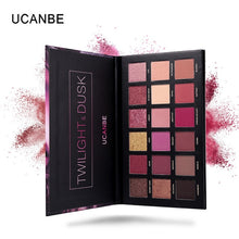 Load image into Gallery viewer, 18 Colors Sexy Red Pigment Eye Shadow Palette Waterproof Glitter Eye Shadow Powder Long-lasting Shimmer EyeshadowTSLM2