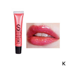 Load image into Gallery viewer, Wet Cherry Gloss Plumping Lip gloss Lip Plumper Makeup Big Lip Gloss Moisturizer Plump Volume Shiny Vitamin E Mineral Oil Gloss