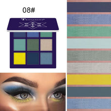Load image into Gallery viewer, 9 Color Glitter Eyeshadow Makeup Pallete Matte Eye shadow Palette Shimmer Shine Diamond Eyeshadow Powder Pigment Cosmetics TSLM1