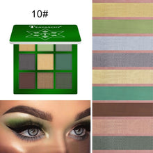 Load image into Gallery viewer, 9 Color Glitter Eyeshadow Makeup Pallete Matte Eye shadow Palette Shimmer Shine Diamond Eyeshadow Powder Pigment Cosmetics TSLM1