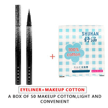 Load image into Gallery viewer, CHENJI 1PC Waterproof Liquid Eyeliner 2 Color Black Eyeliner Set Beauty Eye Makeup Long-lasting Eye Liner Pencil Korean makeup