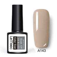 Load image into Gallery viewer, LEMOOC 8ml Color Nail Gel Polish 50 Colors Soak Off LED UV Gel Pumpkin Color Nail Varnish Long Lasting Nail Art Lacquer