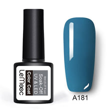 Load image into Gallery viewer, LEMOOC 8ml Color Nail Gel Polish 50 Colors Soak Off LED UV Gel Pumpkin Color Nail Varnish Long Lasting Nail Art Lacquer