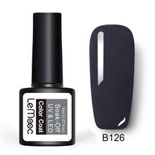 Load image into Gallery viewer, LEMOOC 8ml Color Nail Gel Polish 50 Colors Soak Off LED UV Gel Pumpkin Color Nail Varnish Long Lasting Nail Art Lacquer