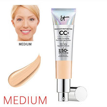 Load image into Gallery viewer, Face Concealer it cosmetics CC+ Cream SPF 50 Full Cover Medium or Light Hide Blemish Corrector Makeup Whitening Cosmetics