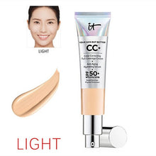 Load image into Gallery viewer, Face Concealer it cosmetics CC+ Cream SPF 50 Full Cover Medium or Light Hide Blemish Corrector Makeup Whitening Cosmetics
