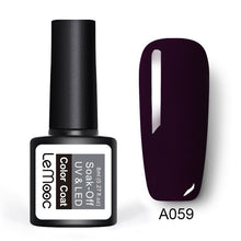Load image into Gallery viewer, LEMOOC 8ml Color Nail Gel Polish 50 Colors Soak Off LED UV Gel Pumpkin Color Nail Varnish Long Lasting Nail Art Lacquer