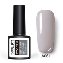 Load image into Gallery viewer, LEMOOC 8ml Color Nail Gel Polish 50 Colors Soak Off LED UV Gel Pumpkin Color Nail Varnish Long Lasting Nail Art Lacquer