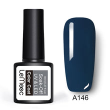 Load image into Gallery viewer, LEMOOC 8ml Color Nail Gel Polish 50 Colors Soak Off LED UV Gel Pumpkin Color Nail Varnish Long Lasting Nail Art Lacquer