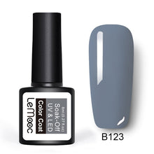Load image into Gallery viewer, LEMOOC 8ml Color Nail Gel Polish 50 Colors Soak Off LED UV Gel Pumpkin Color Nail Varnish Long Lasting Nail Art Lacquer