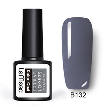 Load image into Gallery viewer, LEMOOC 8ml Color Nail Gel Polish 50 Colors Soak Off LED UV Gel Pumpkin Color Nail Varnish Long Lasting Nail Art Lacquer