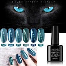 Load image into Gallery viewer, Nail Art 3D Chameleon Cat Eyes UV Gel Polish Soak Off Magnetic Nail Varnish Semi Permanent Led UV Gel Varnishes Manicure Lacquer