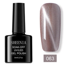 Load image into Gallery viewer, Nail Art 3D Chameleon Cat Eyes UV Gel Polish Soak Off Magnetic Nail Varnish Semi Permanent Led UV Gel Varnishes Manicure Lacquer