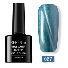 Load image into Gallery viewer, Nail Art 3D Chameleon Cat Eyes UV Gel Polish Soak Off Magnetic Nail Varnish Semi Permanent Led UV Gel Varnishes Manicure Lacquer