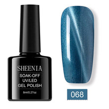 Load image into Gallery viewer, Nail Art 3D Chameleon Cat Eyes UV Gel Polish Soak Off Magnetic Nail Varnish Semi Permanent Led UV Gel Varnishes Manicure Lacquer