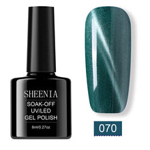 Load image into Gallery viewer, Nail Art 3D Chameleon Cat Eyes UV Gel Polish Soak Off Magnetic Nail Varnish Semi Permanent Led UV Gel Varnishes Manicure Lacquer