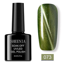 Load image into Gallery viewer, Nail Art 3D Chameleon Cat Eyes UV Gel Polish Soak Off Magnetic Nail Varnish Semi Permanent Led UV Gel Varnishes Manicure Lacquer