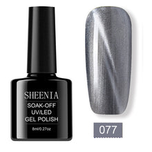 Load image into Gallery viewer, Nail Art 3D Chameleon Cat Eyes UV Gel Polish Soak Off Magnetic Nail Varnish Semi Permanent Led UV Gel Varnishes Manicure Lacquer