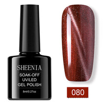 Load image into Gallery viewer, Nail Art 3D Chameleon Cat Eyes UV Gel Polish Soak Off Magnetic Nail Varnish Semi Permanent Led UV Gel Varnishes Manicure Lacquer