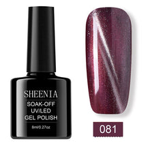 Load image into Gallery viewer, Nail Art 3D Chameleon Cat Eyes UV Gel Polish Soak Off Magnetic Nail Varnish Semi Permanent Led UV Gel Varnishes Manicure Lacquer