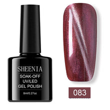 Load image into Gallery viewer, Nail Art 3D Chameleon Cat Eyes UV Gel Polish Soak Off Magnetic Nail Varnish Semi Permanent Led UV Gel Varnishes Manicure Lacquer