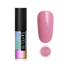 Load image into Gallery viewer, LILYCUTE Nail Art Gel 5ML Pure Nail Color UV LED Gel Nail Polish Long-lasting Macaron Soak off Varnish Gel Lacquer Nail Art DIY