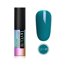 Load image into Gallery viewer, LILYCUTE Nail Art Gel 5ML Pure Nail Color UV LED Gel Nail Polish Long-lasting Macaron Soak off Varnish Gel Lacquer Nail Art DIY