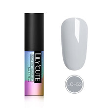 Load image into Gallery viewer, LILYCUTE Nail Art Gel 5ML Pure Nail Color UV LED Gel Nail Polish Long-lasting Macaron Soak off Varnish Gel Lacquer Nail Art DIY