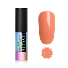 Load image into Gallery viewer, LILYCUTE Nail Art Gel 5ML Pure Nail Color UV LED Gel Nail Polish Long-lasting Macaron Soak off Varnish Gel Lacquer Nail Art DIY