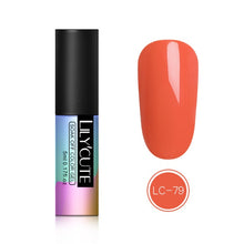 Load image into Gallery viewer, LILYCUTE Nail Art Gel 5ML Pure Nail Color UV LED Gel Nail Polish Long-lasting Macaron Soak off Varnish Gel Lacquer Nail Art DIY