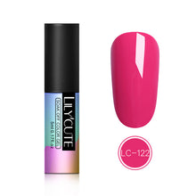 Load image into Gallery viewer, LILYCUTE Nail Art Gel 5ML Pure Nail Color UV LED Gel Nail Polish Long-lasting Macaron Soak off Varnish Gel Lacquer Nail Art DIY