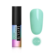 Load image into Gallery viewer, LILYCUTE Nail Art Gel 5ML Pure Nail Color UV LED Gel Nail Polish Long-lasting Macaron Soak off Varnish Gel Lacquer Nail Art DIY