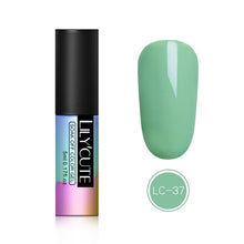 Load image into Gallery viewer, LILYCUTE Nail Art Gel 5ML Pure Nail Color UV LED Gel Nail Polish Long-lasting Macaron Soak off Varnish Gel Lacquer Nail Art DIY