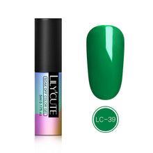 Load image into Gallery viewer, LILYCUTE Nail Art Gel 5ML Pure Nail Color UV LED Gel Nail Polish Long-lasting Macaron Soak off Varnish Gel Lacquer Nail Art DIY