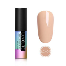 Load image into Gallery viewer, LILYCUTE Nail Art Gel 5ML Pure Nail Color UV LED Gel Nail Polish Long-lasting Macaron Soak off Varnish Gel Lacquer Nail Art DIY
