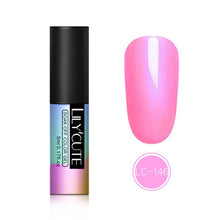 Load image into Gallery viewer, LILYCUTE Nail Art Gel 5ML Pure Nail Color UV LED Gel Nail Polish Long-lasting Macaron Soak off Varnish Gel Lacquer Nail Art DIY