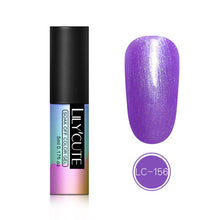 Load image into Gallery viewer, LILYCUTE Nail Art Gel 5ML Pure Nail Color UV LED Gel Nail Polish Long-lasting Macaron Soak off Varnish Gel Lacquer Nail Art DIY