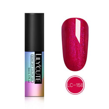 Load image into Gallery viewer, LILYCUTE Nail Art Gel 5ML Pure Nail Color UV LED Gel Nail Polish Long-lasting Macaron Soak off Varnish Gel Lacquer Nail Art DIY