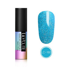 Load image into Gallery viewer, LILYCUTE Nail Art Gel 5ML Pure Nail Color UV LED Gel Nail Polish Long-lasting Macaron Soak off Varnish Gel Lacquer Nail Art DIY